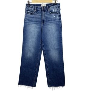 BKE Parker Womens Denim Jeans Size 29x32 Universal Fit High Rise Wide Leg